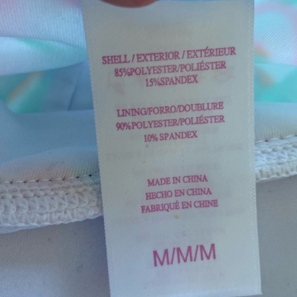 Stella Parker Collection one piece swim suit with removable/adjustable strap. M - Picture 11 of 15